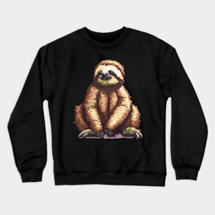 16-Bit Sloth Crewneck Sweatshirt